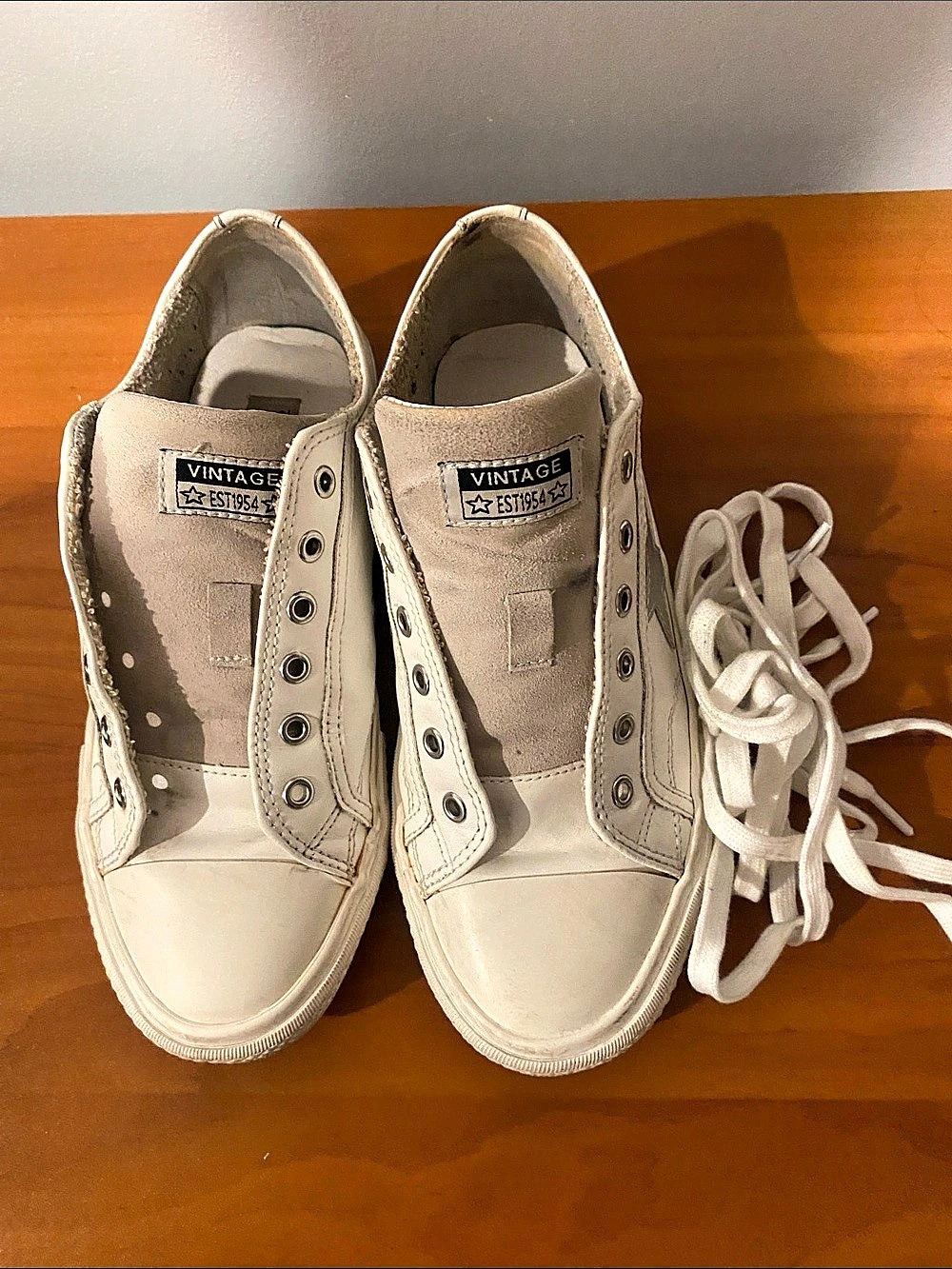 Vans White Sneakers